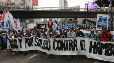 En Olavarría se suman al "piquetazo" nacional contra el hambre