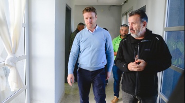El Intendente Wesner recorrió el inicio de obras en el Hospital de Hinojo