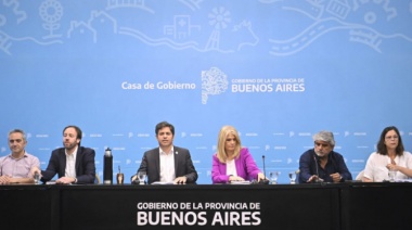 Kicillof anuncia aumento de salarios y jubilaciones del 13,5% para marzo