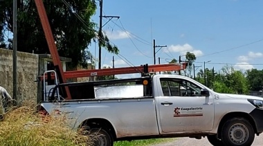 Varios barrios y algunas localidades están sin luz por la salida de servicio de una Línea de Media Tensión