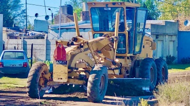 Se realizan trabajos de mejoramiento de calles