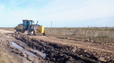 Importantes avances en obras de caminos rurales