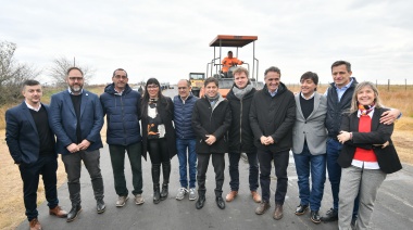 Wesner acompañó a Kicillof en la inauguración de la obra de suministro de gas natural en Pirovano