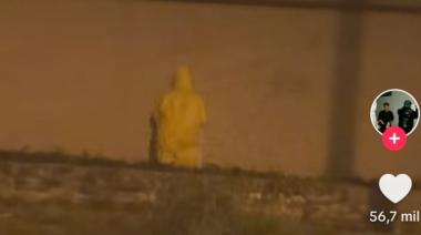 El video de un olavarriense se hizo viral: asegura que vio un fantasma