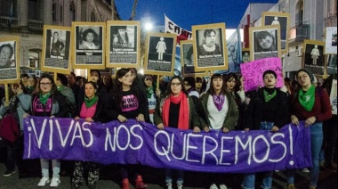 #3J: marchan en Olavarría al grito de "Ni una Menos"