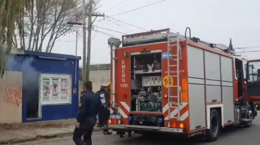 Vecinos incendiaron un local partidario involucrado en un allanamiento por abuso sexual infantil