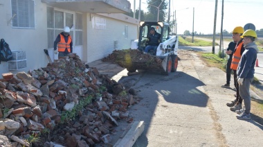 Avanzan los trabajos en torno a la Escuela N° 6 “Coronel Olavarría”