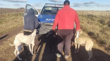 Otra vez un campo de Santa Luisa es escena de la caza ilegal