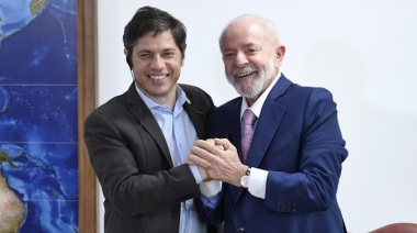 Axel Kicillof se reunió con el presidente Lula da Silva