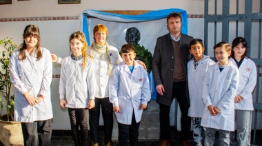 El intendente Wesner participó del acto en conmemoración del General San Martín en la Escuela N° 8