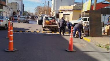 Se desarrollan tareas de prevención vial en distintos puntos de la ciudad