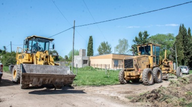 El Municipio continúa con el mantenimiento de calles en Villa Aurora