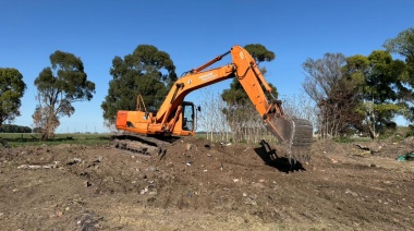 El Municipio avanza con la limpieza de un basural a cielo abierto en Villa Mi Serranía