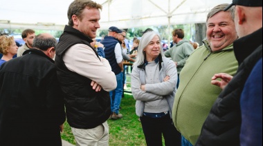 El Intendente Wesner recorrió la 87° Exposición General de Ganadería del Circuito Angus Bonaerense
