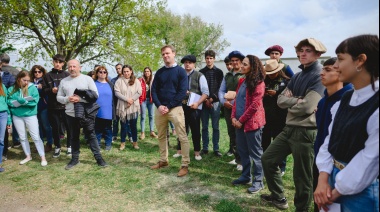 El Intendente Maximiliano Wesner participó de una jornada regional con estudiantes de 7º año de Escuelas Agrarias