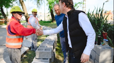 El intendente Wesner recorrió el inicio de obras del Polo Educativo y Recreativo “La Máxima”