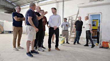 El Intendente Municipal Maximiliano Wesner visitó el Club La Amistad