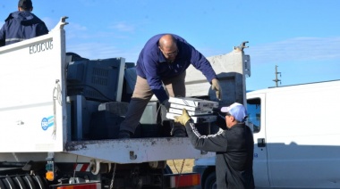 Se recolectaron más de 3800 kilos de residuos electrónicos