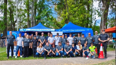 Amplio operativo de seguridad y de salud en el multitudinario festejo por el 157º Aniversario de Olavarría