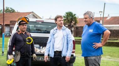 Wesner encabezó una intervención integral en distintos barrios de la ciudad