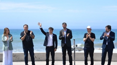 Kicillof encabezó en Miramar el lanzamiento del Operativo de Sol a Sol