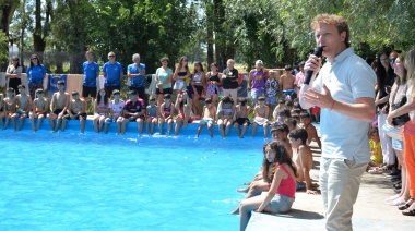 El intendente Wesner encabezó la inauguración de la temporada de Escuelas Abiertas de Verano