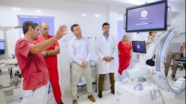 Se presentó el nuevo equipamiento médico para el Hospital Municipal