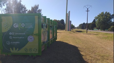 Se instaló un Ecopunto en la zona de Los Palos de Colores