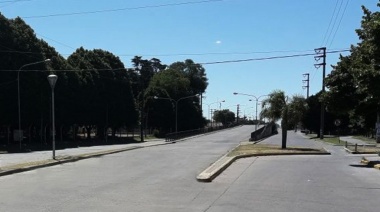 Restricción en la circulación y acceso al puente Lucio Florinda, de avenida Del Valle