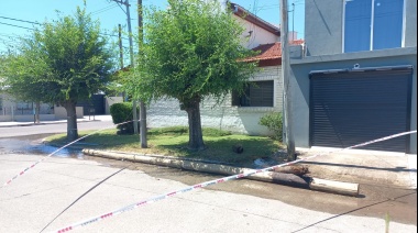 Corte de suministro de agua por un caño roto