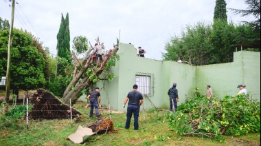Continúa la labor del operativo de asistencia integral del Municipio a personas damnificadas por el temporal