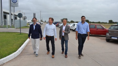 El intendente Wesner visitó el Grupo Hauswagen GCDC