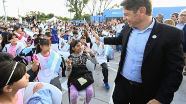 Kicillof inauguró el ciclo lectivo 2025 y criticó el ajuste nacional en educación