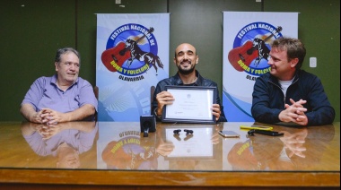 El Municipio declaró como “Visitante Ilustre” a Abel Pintos y Destino San Javier