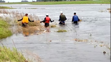 Inundaciones en Bolívar: encontraron el cuerpo de quien sería uno de los tres desaparecidos por el temporal