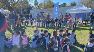 Con un circuito de juegos y talleres se realizó una Jornada por el Día del Ambiente en el Jardín Belén