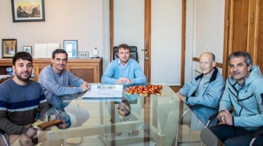 El intendente Maximiliano Wesner recibió al doctor Antonio Marcone