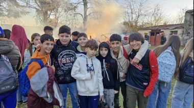 Con gran convocatoria se desarrollan las fogatas de San Juan, San Pedro y San Pablo en Olavarría