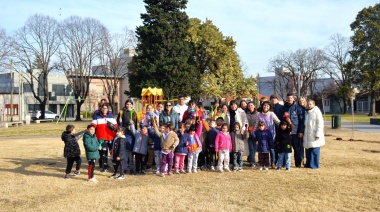 El Consejo Municipal del Arbolado Público llegó al Jardín N° 902 con charla y acciones de conservación de espacios verdes