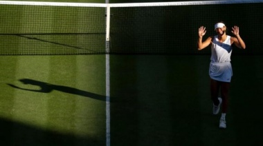 La marplatense Solana Sierra cerró su histórica participación en Wimbledon