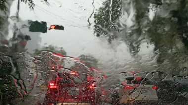 Registraron más de 25 mm de precipitaciones en las últimas horas