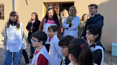 El intendente Wesner anunció un plan de obras integral para la Escuela Primaria Nº 51