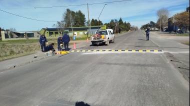 El Municipio culminó con los trabajos en materia de seguridad vial sobre la avenida Emiliozzi