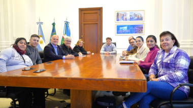 El Intendente Maximiliano Wesner recibió la visita de autoridades de la ciudad portuguesa de Leiria