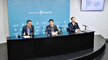 Kicillof enviará un proyecto a la Legislatura para declarar la emergencia de la obra pública nacional en la provincia