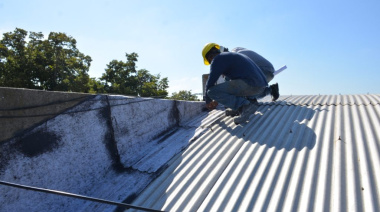 El Municipio ejecutará la obra de impermeabilización en la Escuela N º 12 de Loma Negra