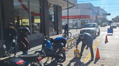Demarcación de sitios exclusivos o reservados de estacionamiento