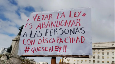 El Gobierno promulgará la ley de Discapacidad, pero por ahora no la aplicará