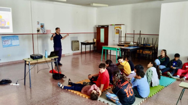 El Municipio continúa con las charlas de seguridad vial en establecimientos educativos