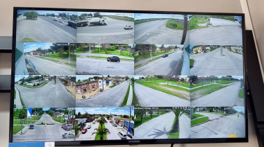 El Municipio recuperó el sistema de monitoreo de cámaras en Hinojo